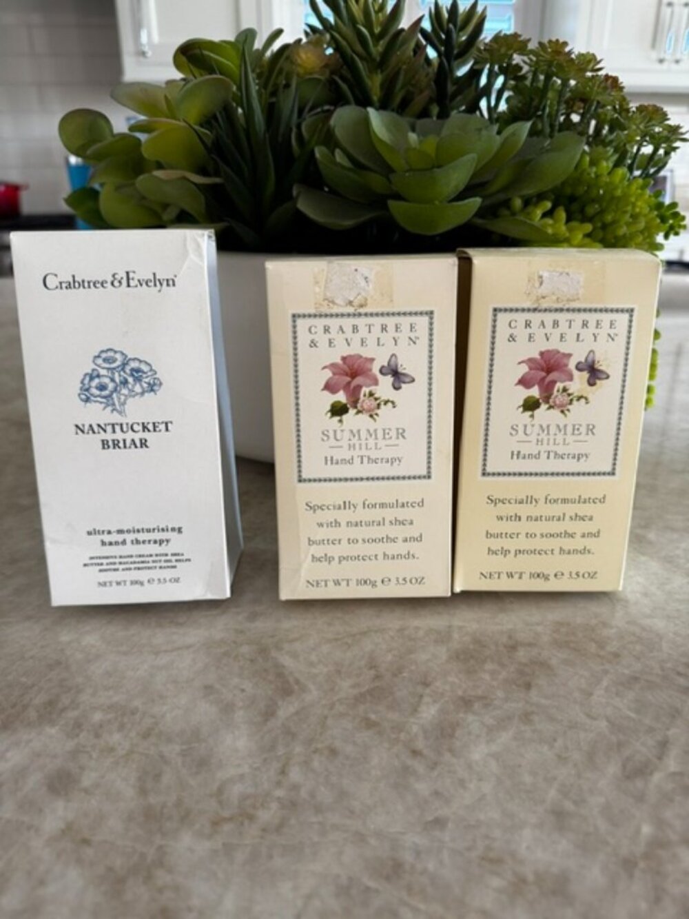 Crabtree & Evelyn Nantucket Briar Ultra-Moisturising Hand Cream Therapy 3.5 oz